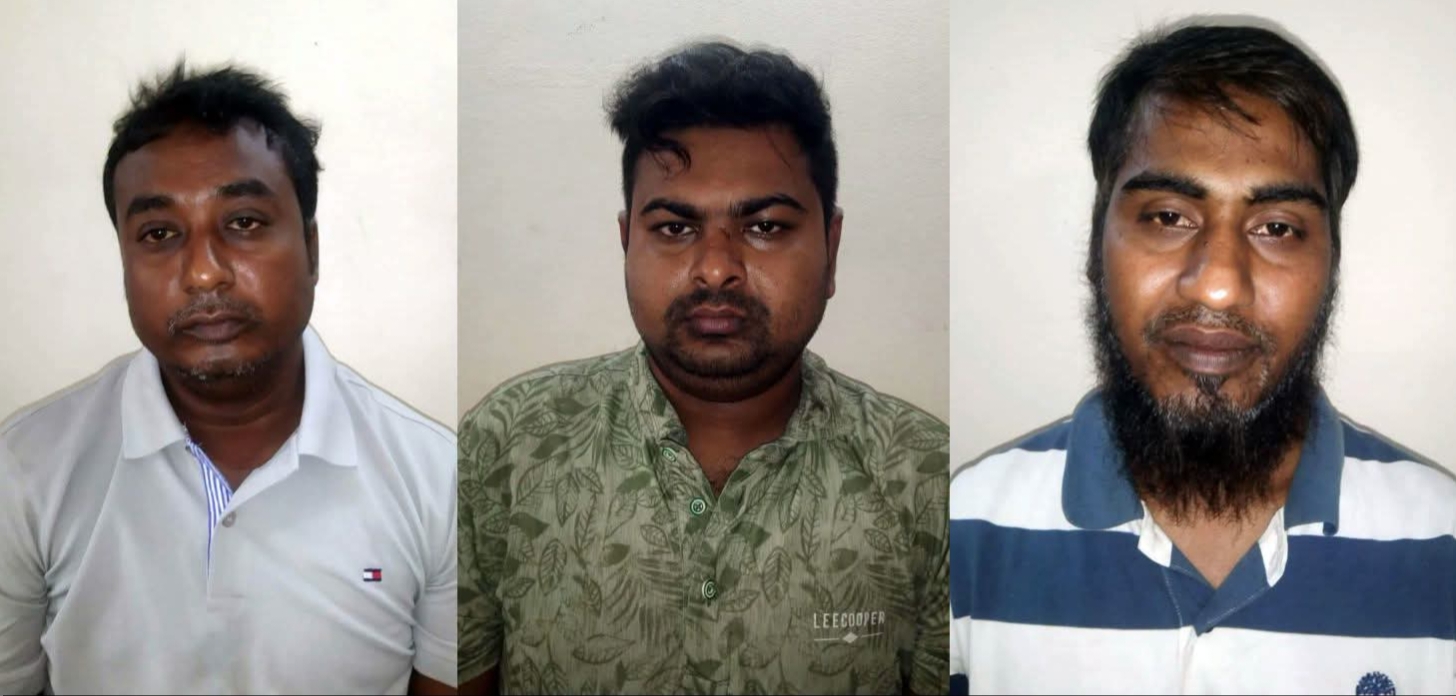 ঝিনাইদহে চিহ্নিত তিন মাদক ব্যবসায়ী তিন’শ পিচ ইয়াবাসহ গ্রেপ্তার 