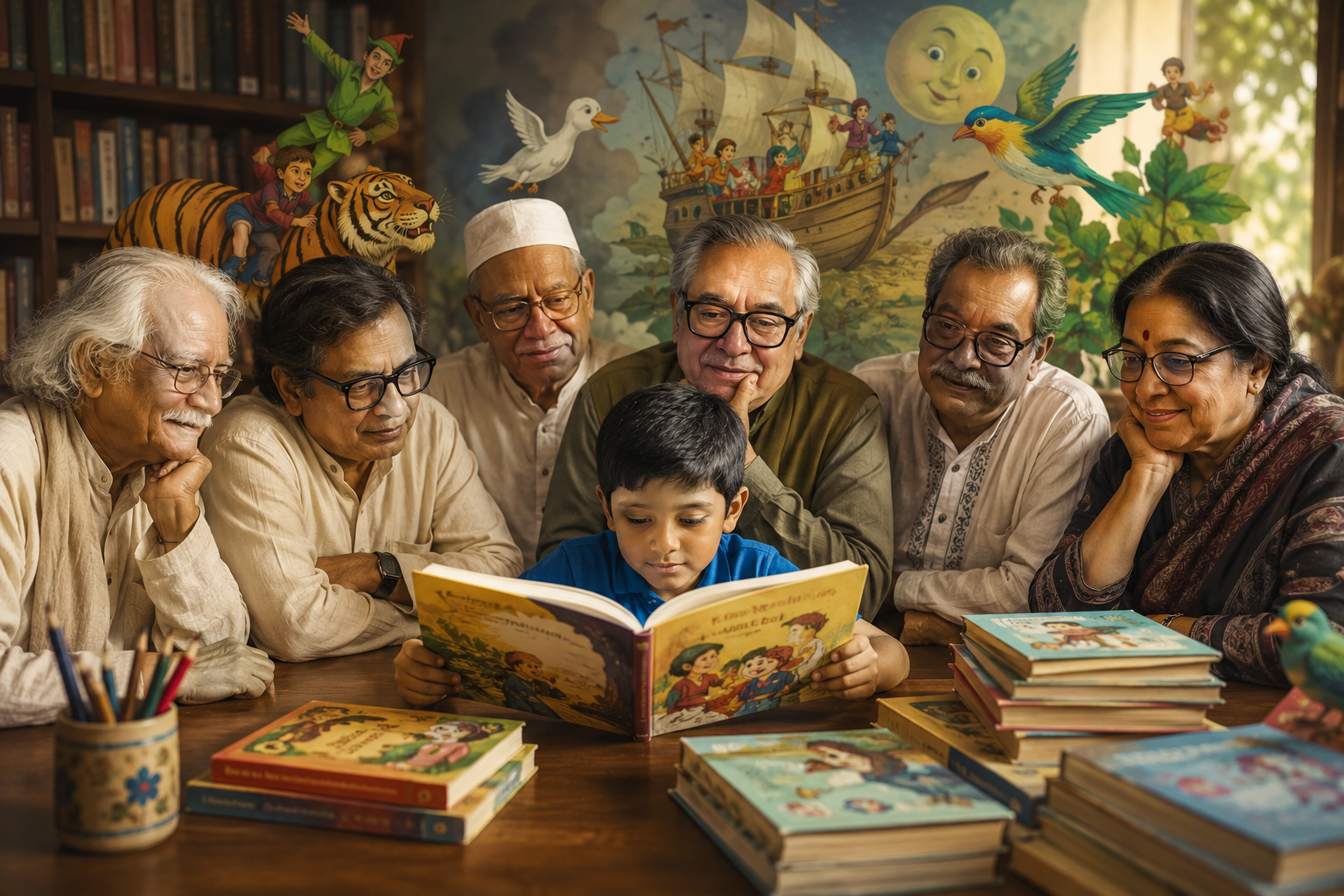 শিশু একাডেমির নেতৃত্বে কি এখনো শিশুসাহিত্যিক ফিরিয়ে আনার সময় আসেনি!