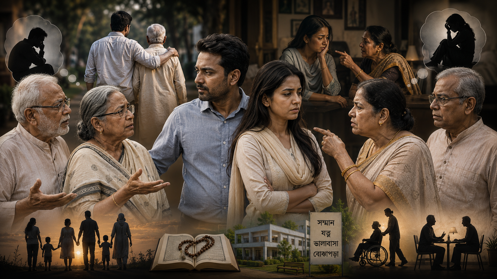 বাবা মা বনাম শ্বশুর শাশুড়ি
